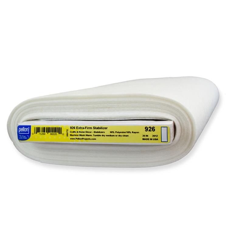Extra Firm Sew In Stabilizer 20" Interfacing White Pellon PELLON-926 Sold By Yard