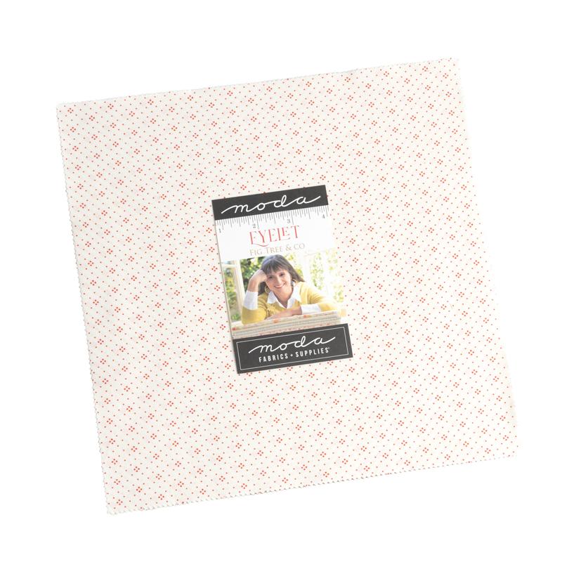 Eyelet 10" Squares Layer Cake Fig Tree Co Moda Cotton Fabric MD-20488LC