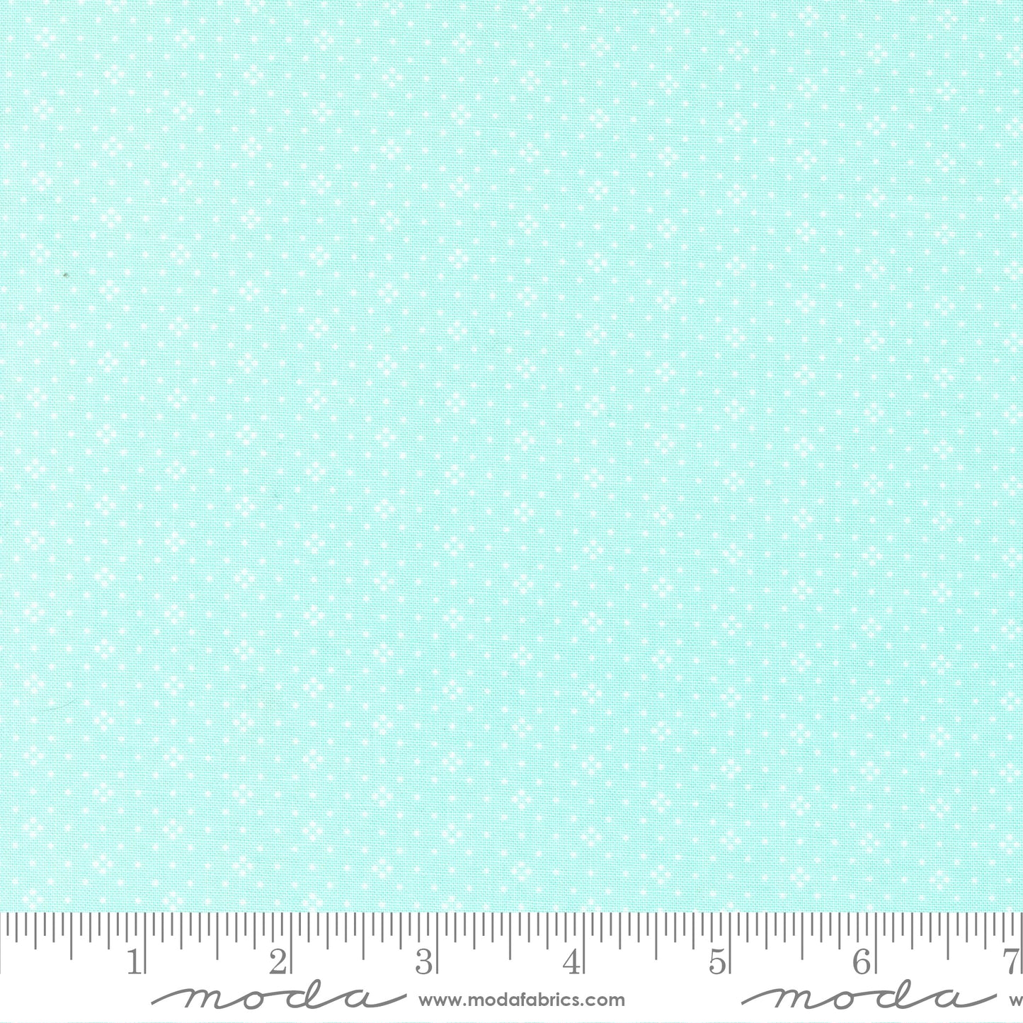 Eyelet Basic Dot Sky Blue Fig Tree & Co. Moda Cotton Fabric MD-20488-79