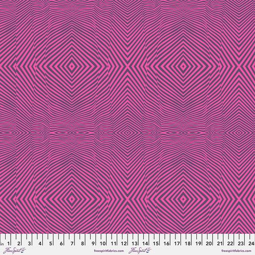 Moon Garden Lazy Stripe Dusk Tula Pink Free Spirit Cotton Fabric FS-PWTP022.DUSK