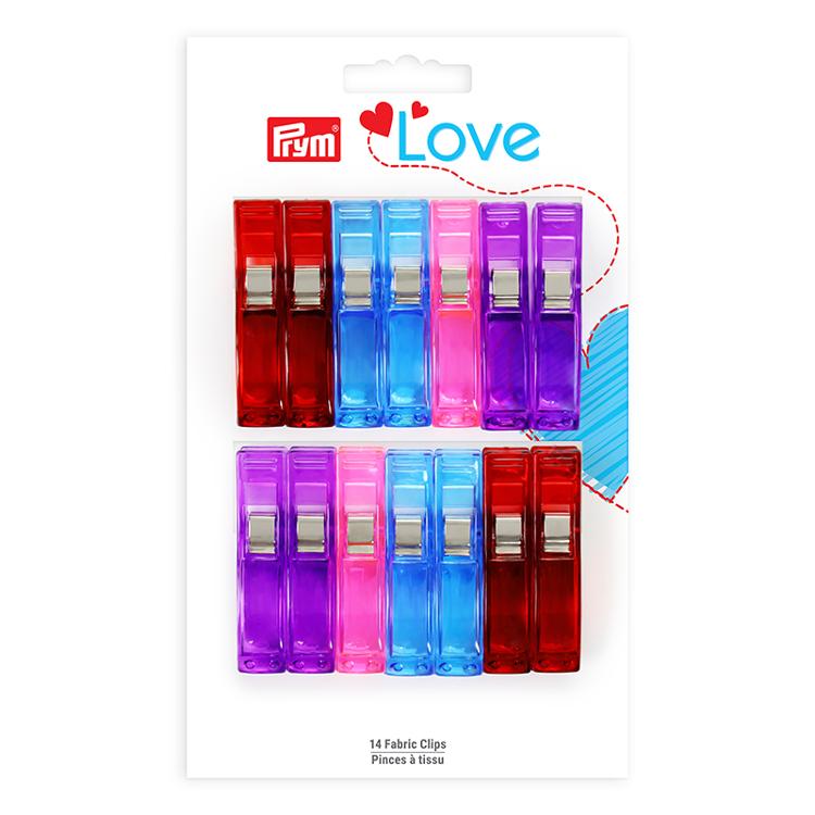 Fabric Clips Large 14 ct Prym Love Dritz DRITZ-60105