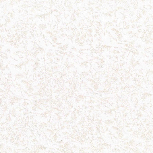 Fairy Frost Pearlized Metallic Snow White Michael Miller Cotton Fabric MM-CM0376-Snow-D