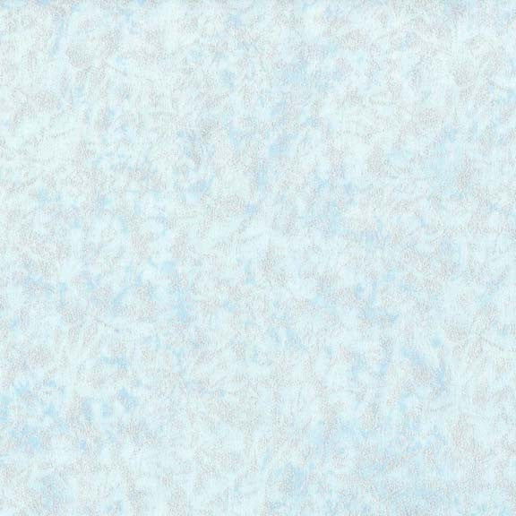 Fairy Frost Baby Blue Silver Pearlized Metallic Michael Miller Cotton Fabric MM CM0376-BABY