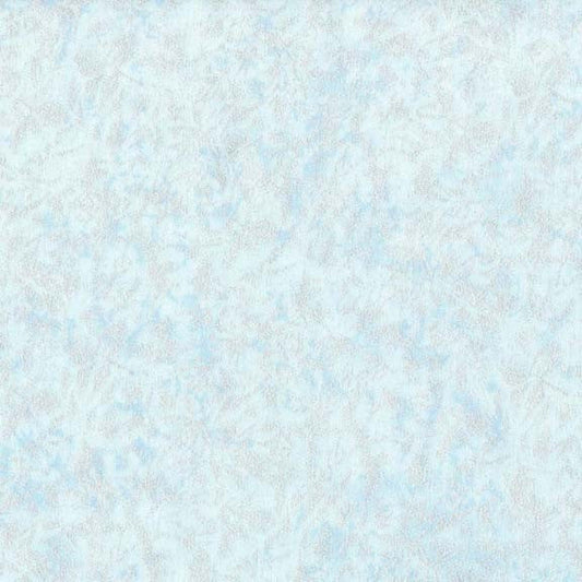 Fairy Frost Baby Blue Silver Pearlized Metallic Michael Miller Cotton Fabric MM CM0376-BABY