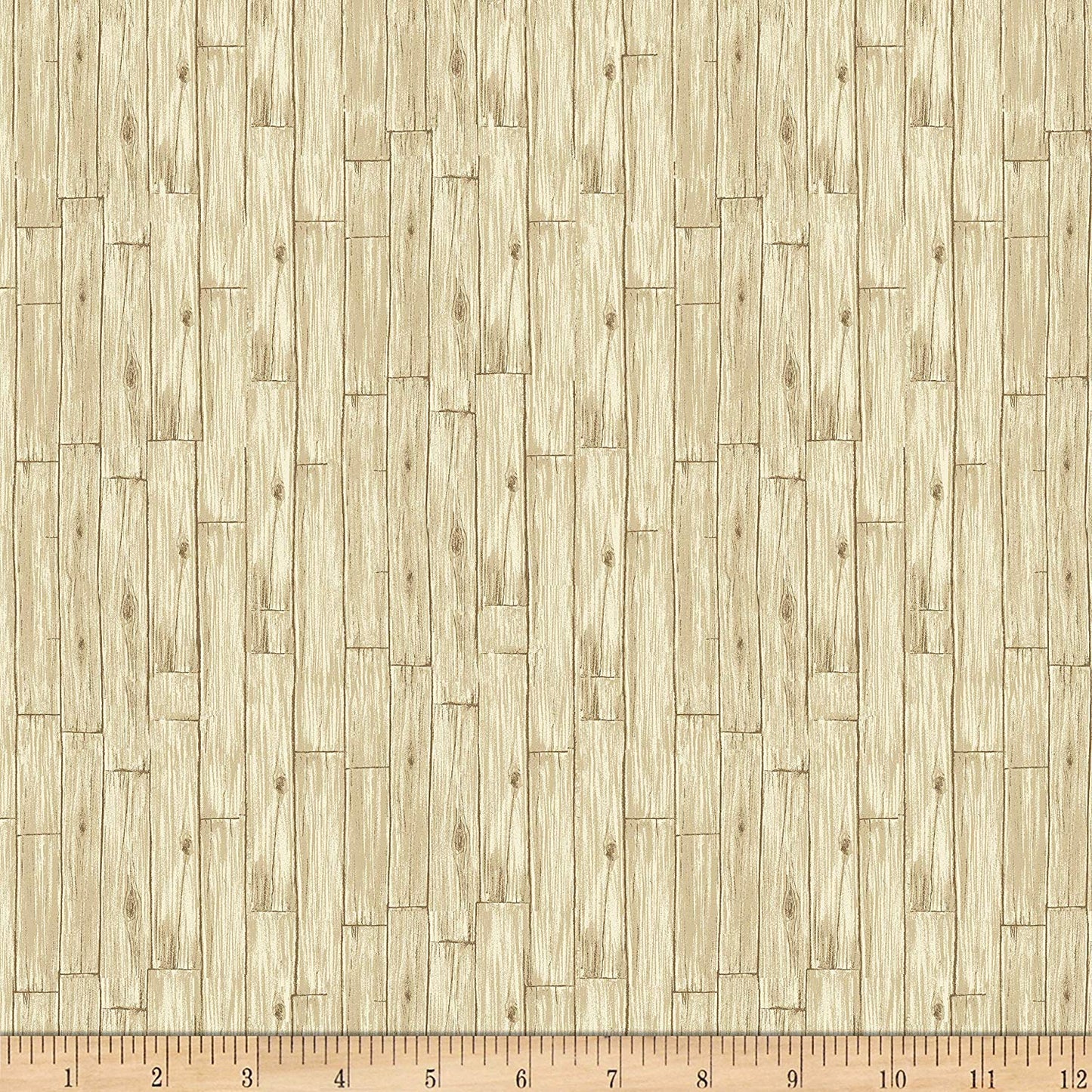 Farmer's Market Barn Wood Cream Studio E Cotton Fabric