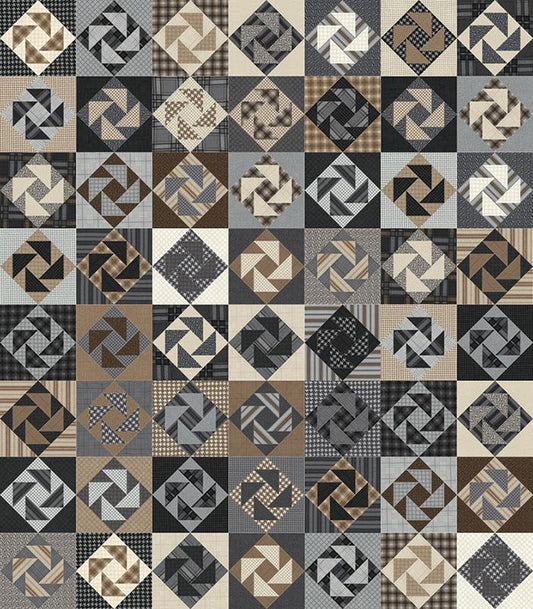 Farmhouse Flannels III G Quilt Book Lisa Bongean Primitive Gathering PRI-1023
