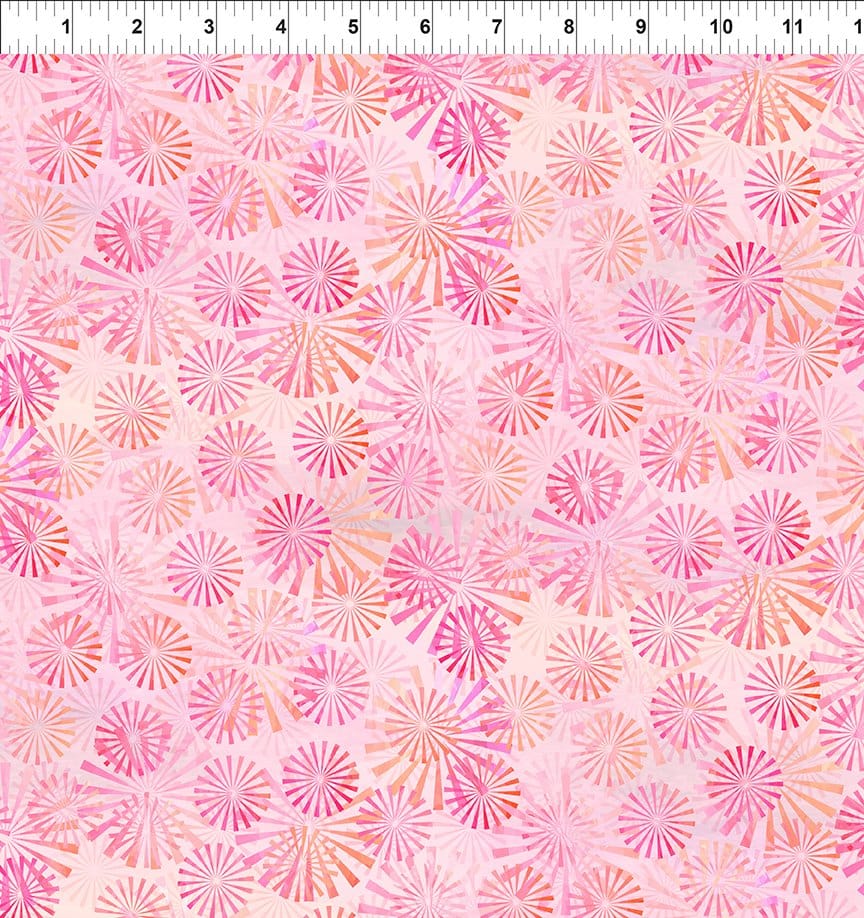 Felicity Rays Pink In the Beginning Fabrics Cotton Fabric ITB-5FEL-1 | US Fabric Shop