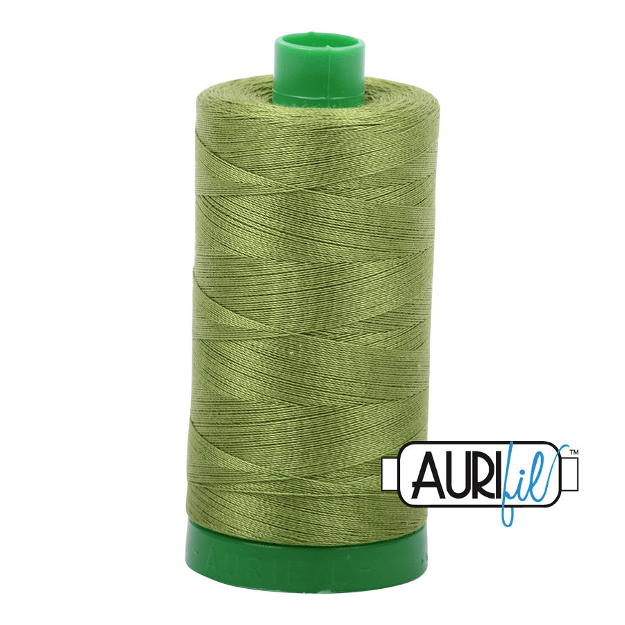 Fern Green 40 wt 1094 yd Large Spool Aurifil Cotton Quilting Thread AF-MK40SC6-2888