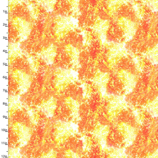 Final Frontier Blazing Sun Yellow Image World 3 Wishes Fabrics Cotton Fabrics