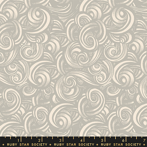 Fireglow Smoke Oyster Cream Grey Sarah Watts Ruby Star Society Moda Fabrics Cotton Fabric MD-RS2135-11