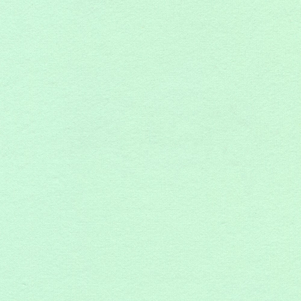 Flannel Solid 2-Ply Flannel Stronger & Loftier Fresh Dew Mint Green Robert Kaufman Cotton Fabric