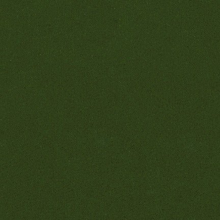 Flannel Solid 2-Ply Flannel Stronger & Loftier Jungle Green Robert Kaufman Cotton Fabric