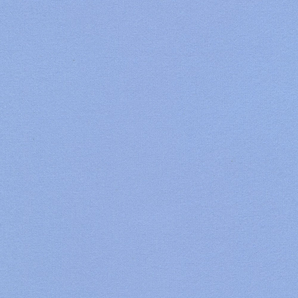 Flannel Solid 2-Ply Flannel Stronger & Loftier Periwinkle Blue Robert Kaufman Cotton Fabric RK-F019-1285