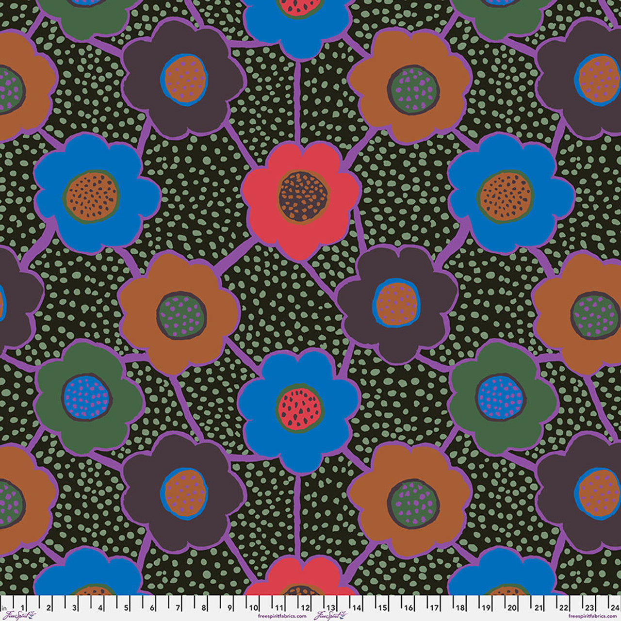 Floral Connections Dark Brandon Mably August 2025 Kaffe Fassett Collec floral-connections-dark-brandon-mably-august-2025-kaffe-fassett-collec
