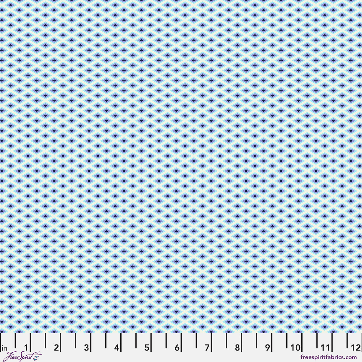 Floral Reef Lighthouse Windows Marine Tula Pink Free Spirit Cotton Fabric FS-PWTP273.MARINE