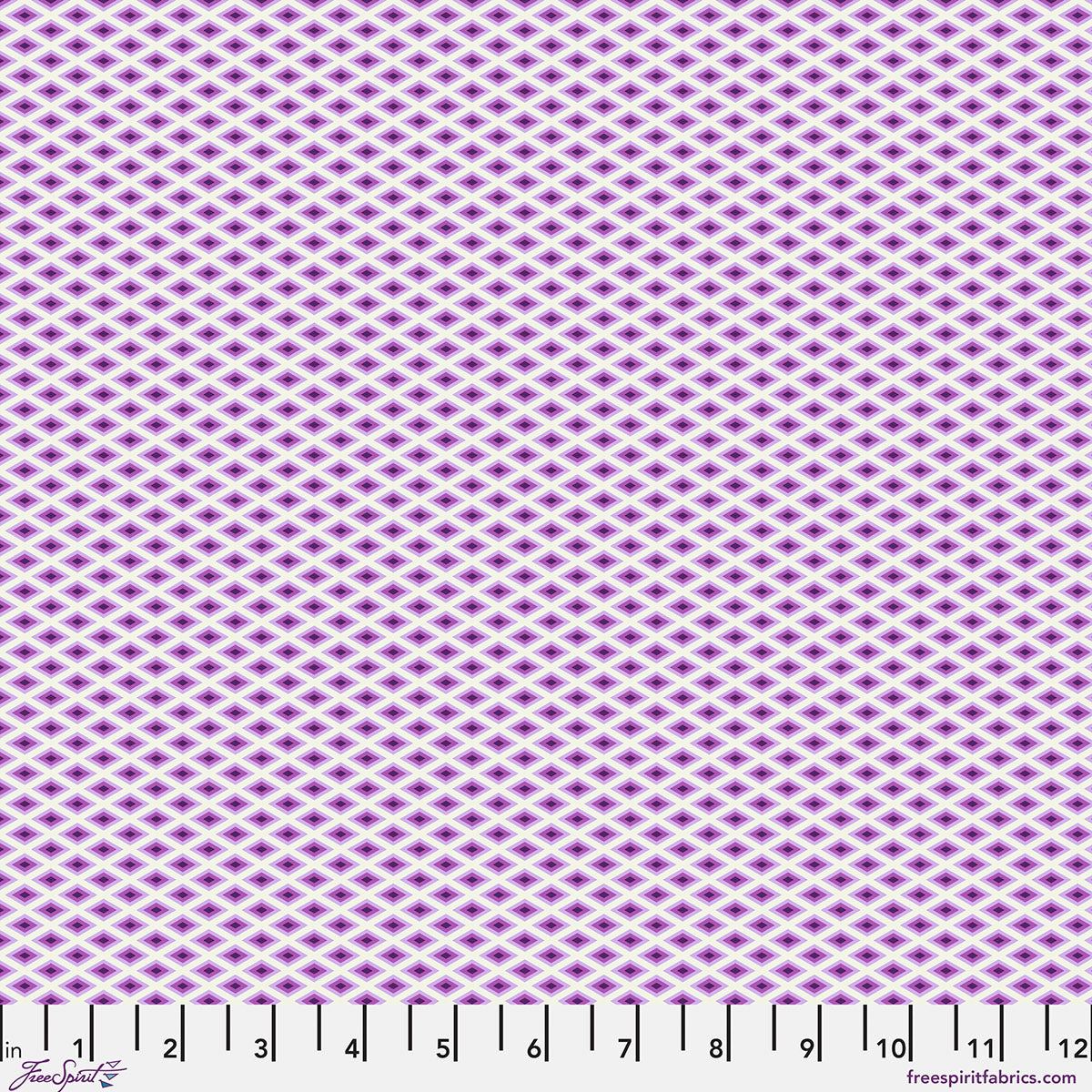 Floral Reef Lighthouse Windows Ultraviolet Tula Pink Free Spirit Cotton Fabric FS-PWTP273.ULTRAVIOLET
