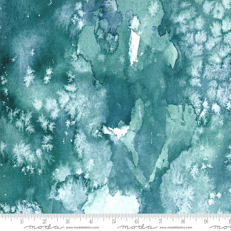 Flow Basics Jadeite Turquoise Create Joy Project Moda Cotton Fabric