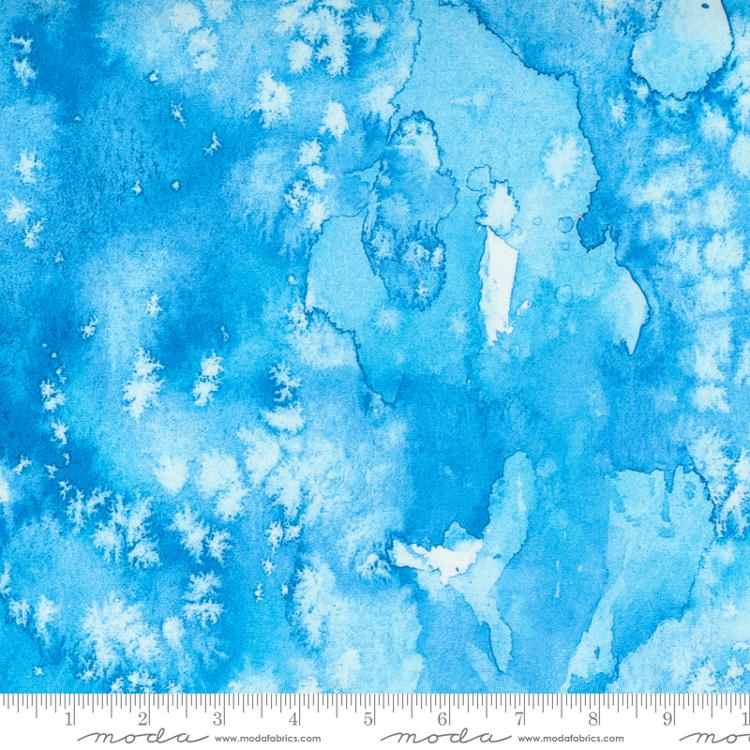 Flow Basics Light Blue Create Joy Project Moda Cotton Fabric