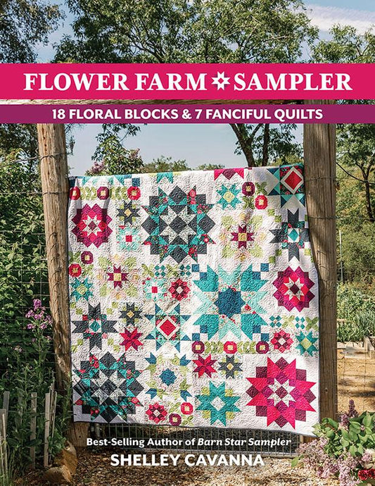Flower Farm Sampler Shelley Cavanna C & T Publishing CT-11598