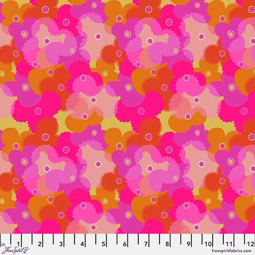 Fluent Disco Cotton Candy Anna Maria Free Spirit wide Cotton Fabric FS-PWAH184.COTTONCANDY