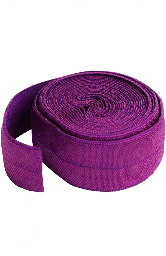 Fold Over Elastic 2yd Tahiti Purple By Annie's BYA-SUP2112-TAH