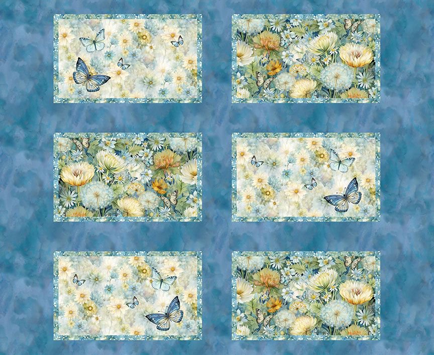 Forest Whisper Placemat Panel 36" Whisper Timeless Treasures Cotton Fabric TT-PANEL-CD3769-WHISPER