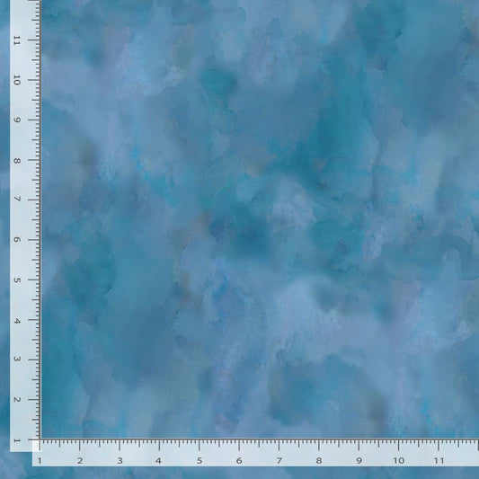 Forest Whisper Solid Texture Blue Timeless Treasures Cotton Fabric TT-TEXTURE-CD3688-BLUE