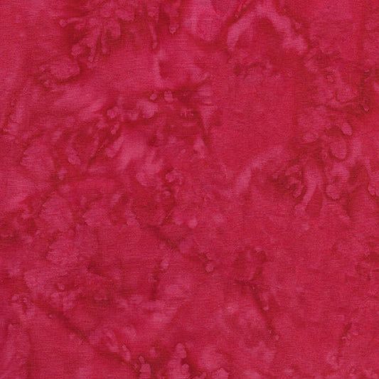 Foundations Basics Batik Imperial Ravishing Red Island Batik Cotton Fabric IB-Imperial