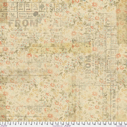 Foundations From Camden Tim Holtz Eclectic Elements Free Spirit Cotton Fabric FS-PWTH092.MULTI