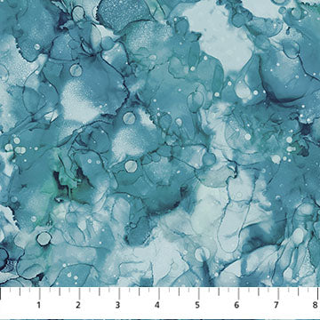 Fox Den Multi Texture Blue Deborah Edwards Melanie Samra Northcott Cotton Fabric NC-DP28338-44