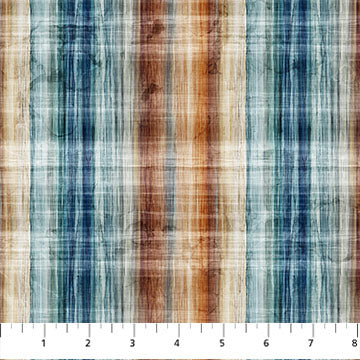 Fox Den Plaid Beige Multi Deborah Edwards Melanie Samra Northcott Cotton Fabric NC-DP28334-14