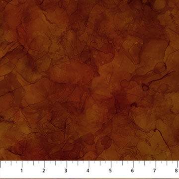 Fox Den Smooth Texture Dark Rust Deborah Edwards Melanie Samra Northcott Cotton Fabric NC-DP28339-38