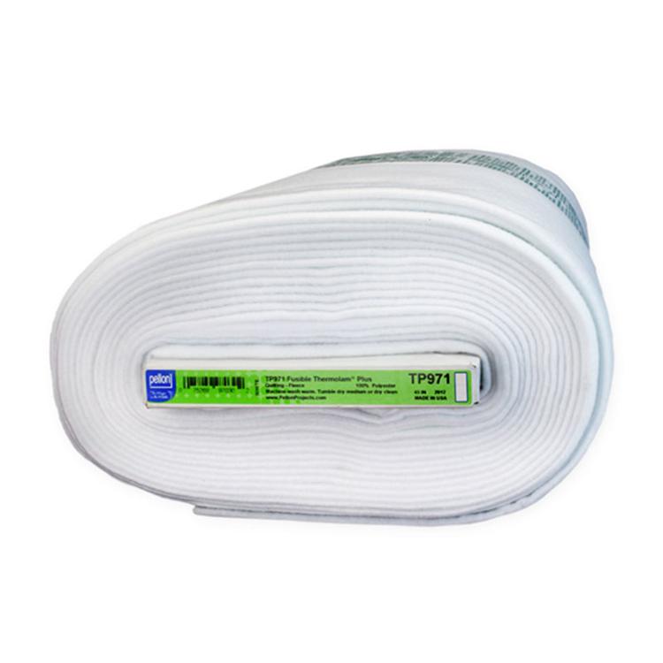 Fusible Thermolam Plus Interfacing 45" White 100% Polyester Pellon PELLON-TP971F Sold By Yard