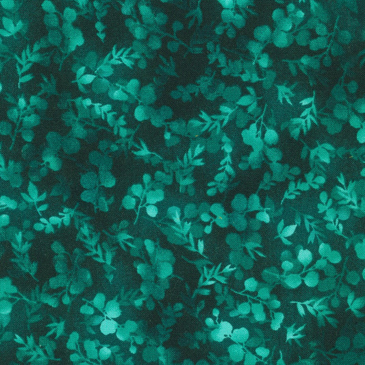 Fusions Foliage Mix Spruce Dark Green Robert Kaufman Cotton Fabric RK-SRK-21320-374
