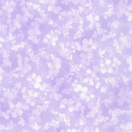 Fusions Lavender Foliage Mix Robert Kaufman Cotton Fabric RK-SRK-21320-23