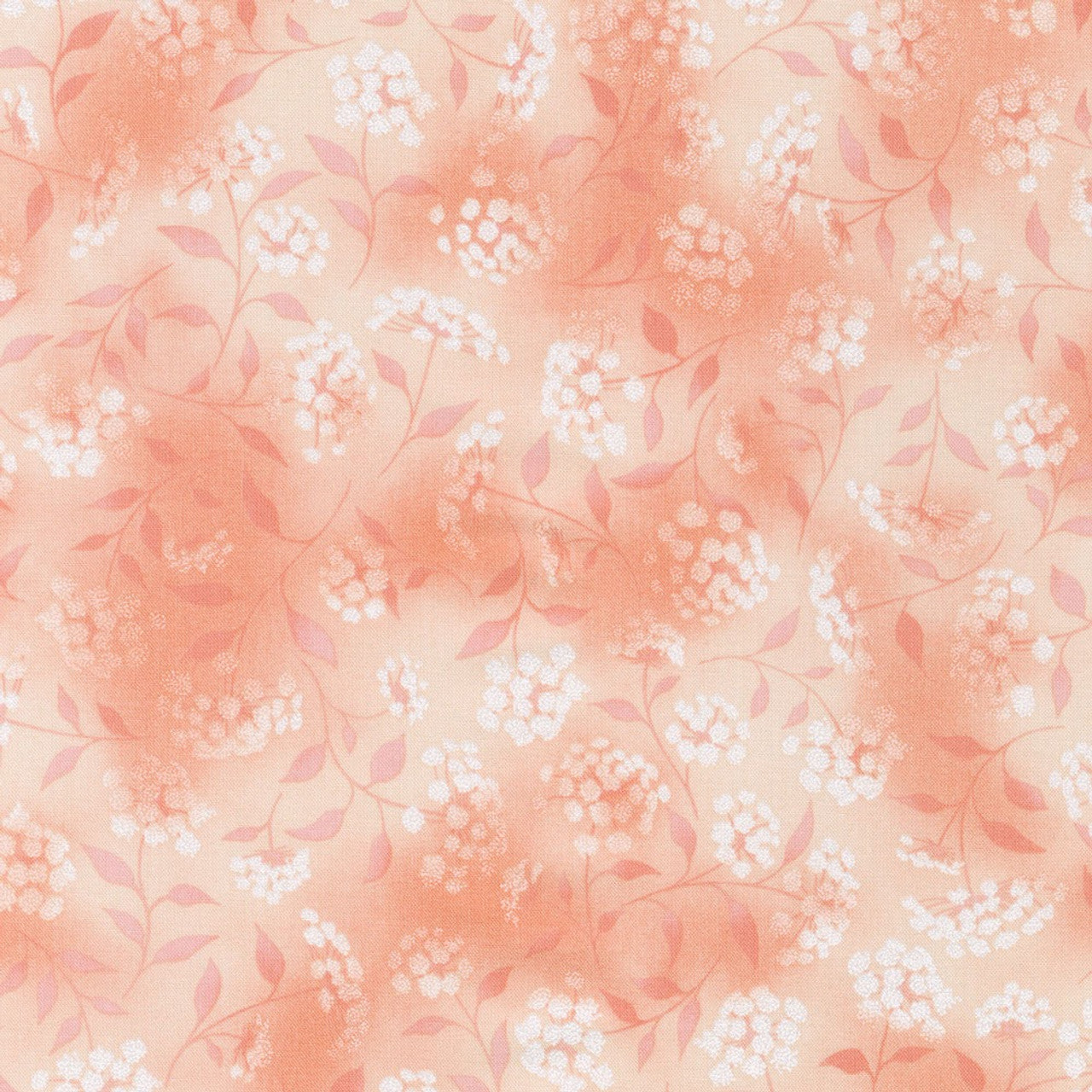 Fusions Queen Anne's Lace Peach Robert Kaufman Cotton Fabric RK-21319-144