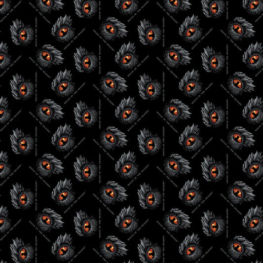 Game of Thrones & House of the Dragon Dragon Eye Multi Camelot Fabrics Cotton Fabric