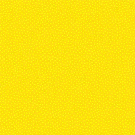 Garden Pindot Daisy Yellow Dots Michael Miller Cotton Fabric MM-CX1065-DAIS-D