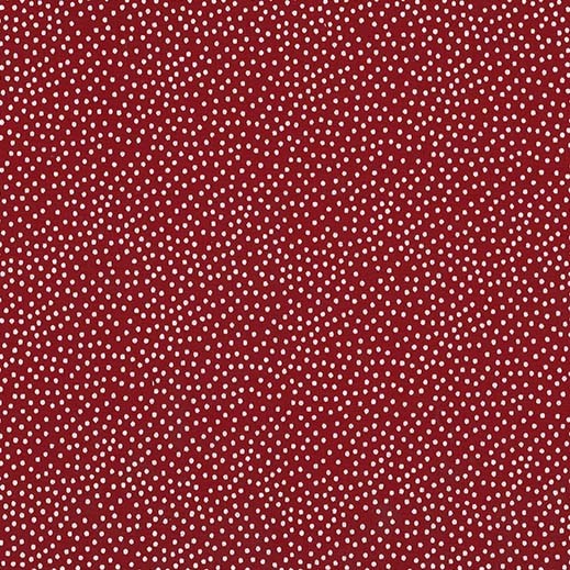 Garden Pindot Wine Red White Dots Michael Miller Cotton Fabric MM-CX1065-WIN