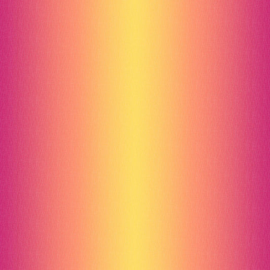 Gelato Ombre Magenta Orange Yellow Tonal Maywood Studio Cotton Fabric