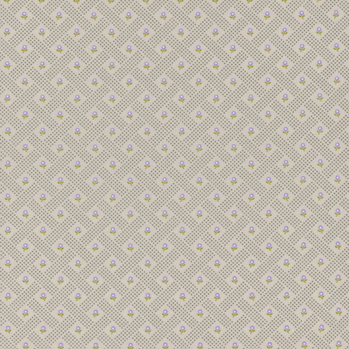 Georgia Blender Tonal Floral Dots Stone Grey Brenda Riddle Moda Fabrics Cotton Fabric