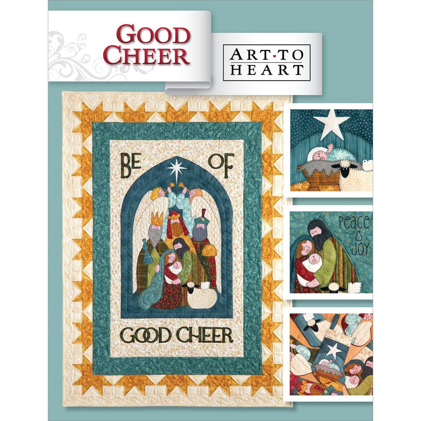Good Cheer Quilting Book Nancy Halvorsen Art To Heart ATH-555B