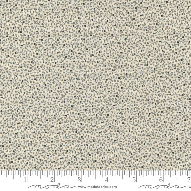 Goodnight Irene Blooming Grove Blenders Berry Vines Graphite Black Betsy Chutchian Moda Cotton Fabric