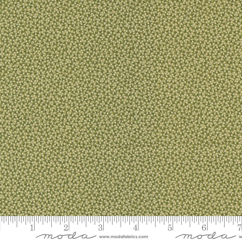 Goodnight Irene Sweetheart Blenders Vines Moss Dark Green Betsy Chutchian Moda Cotton Fabric