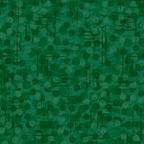 Green Tonal Texture Blender Jot Dot Blank Quilting Cotton Fabric BQ-9570-66 Green