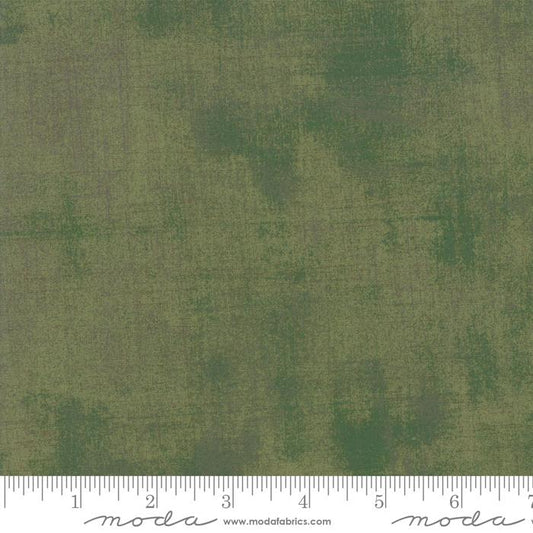 Grunge Basics Solid Juniper Green BasicGrey Moda Cotton Fabric MD-30150-57