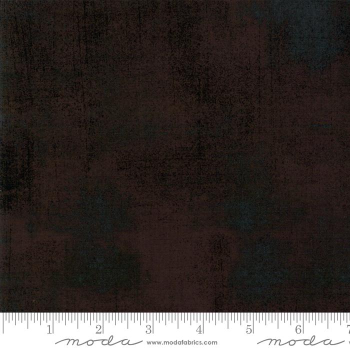 Grunge Basics Solid Winter Coal Black BasicGrey Moda Cotton Fabric MD-30150-431