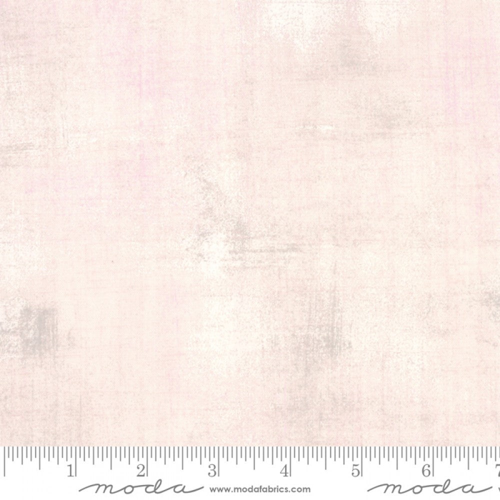 (SOLD PER BOLT) Grunge Basics Ballet Slipper Light Pink BasicGrey Moda Fabrics Cotton Fabric MD-30150-286-FB
