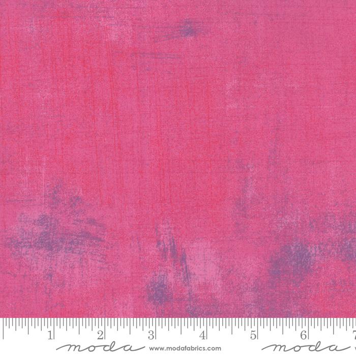 Grunge Basics Berry Pink BasicGrey Moda Cotton Fabric MD 30150-288
