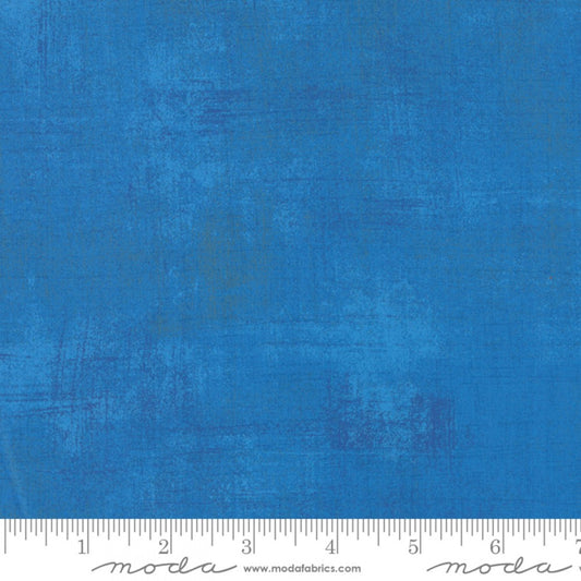 Grunge Basics Bright Sky Blue BasicGrey Moda Cotton Fabric MD-30150-299